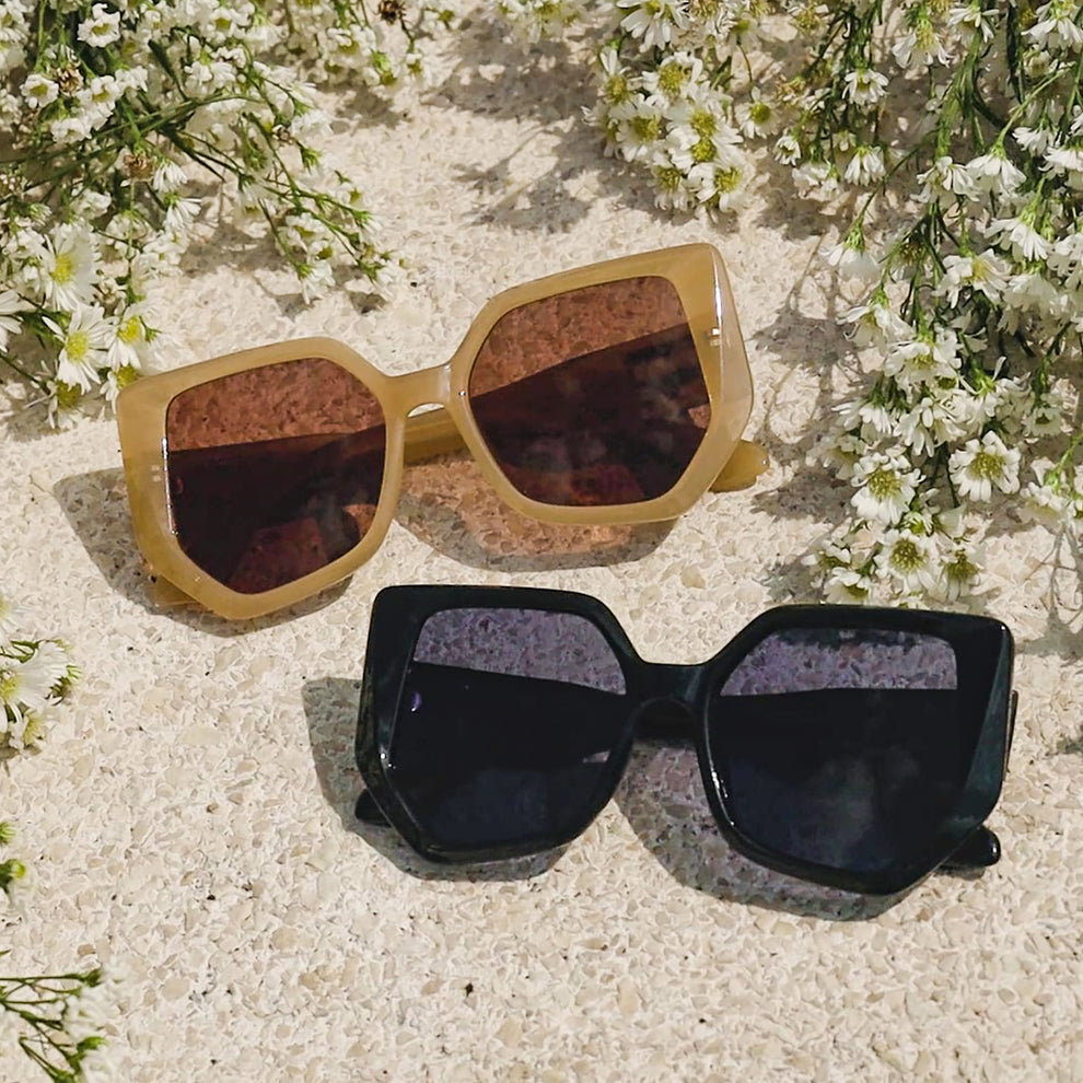 Kit Retro Oversized Polarized Sunglasses – Fozono iwear